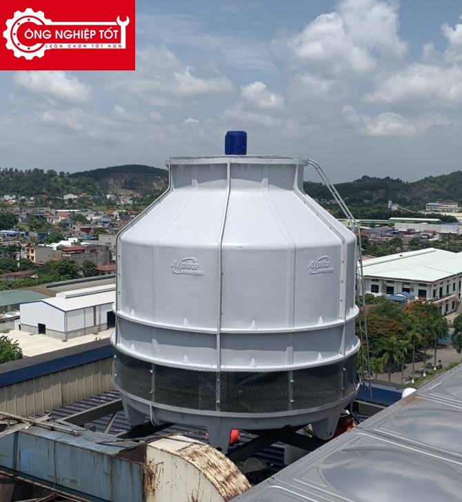 Hình ảnh thực tế tháp giải nhiệt Alpha 250RT